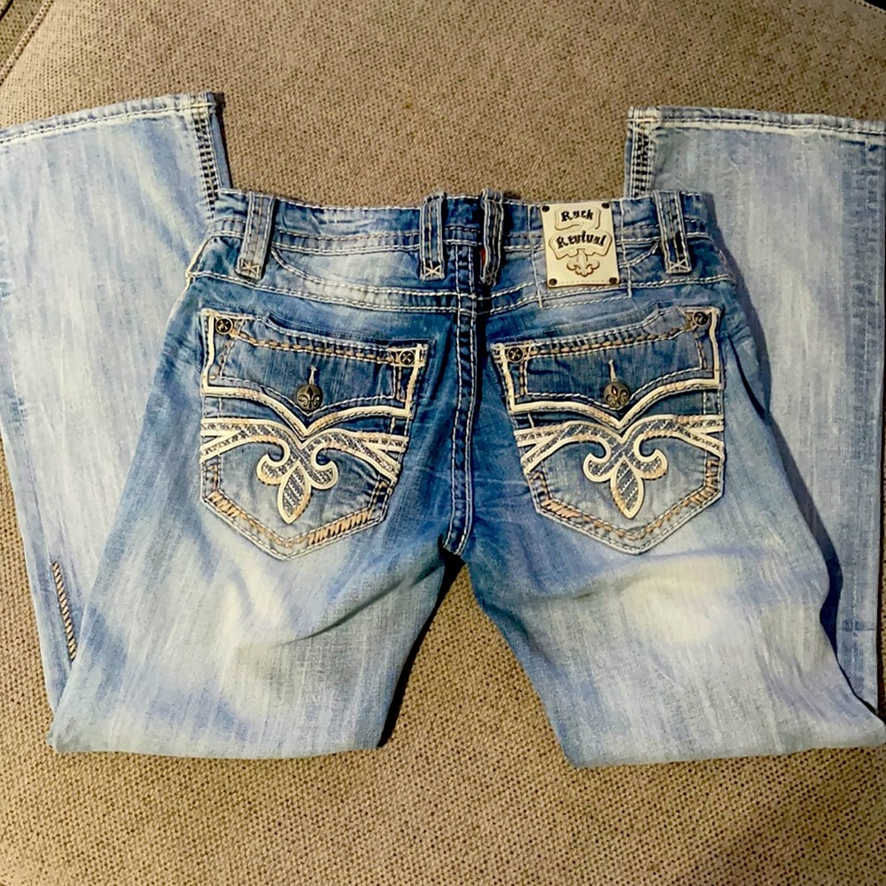 Men’s Rock Revival jean